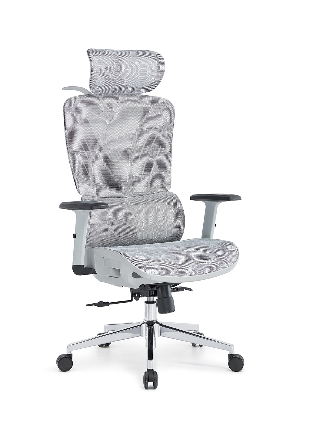 811A-1 High Back Mesh Office Chair White