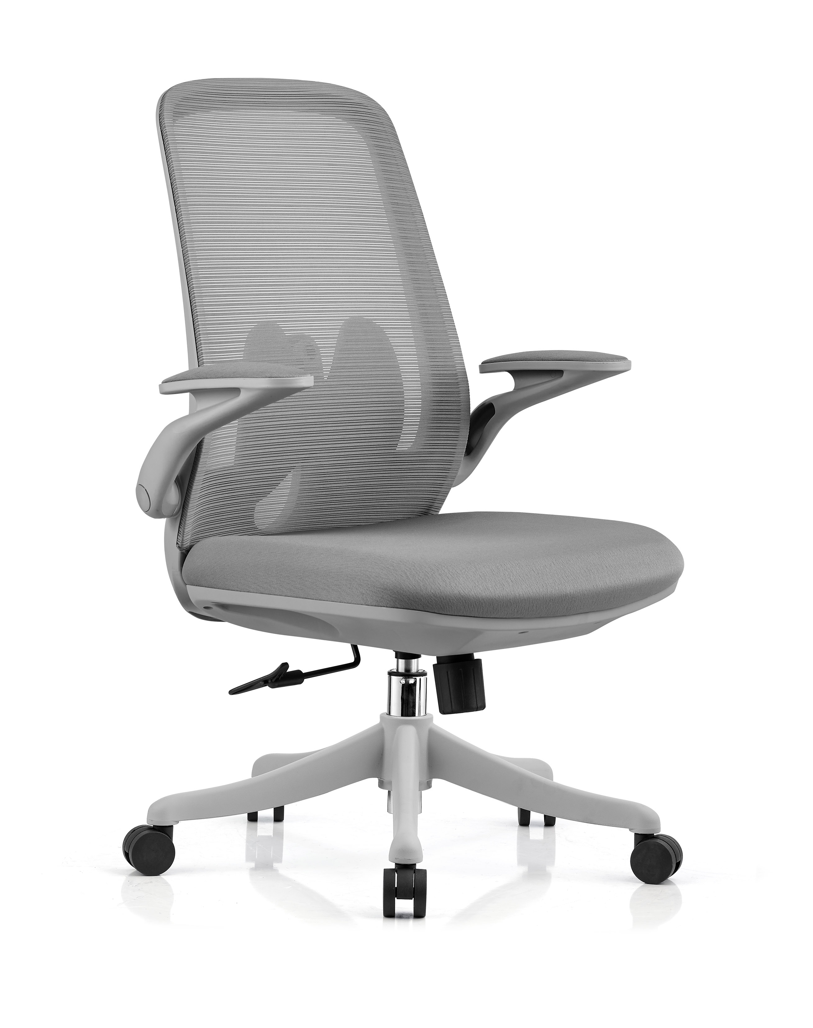 B2206G Mid Back Mesh Office Chair Grey