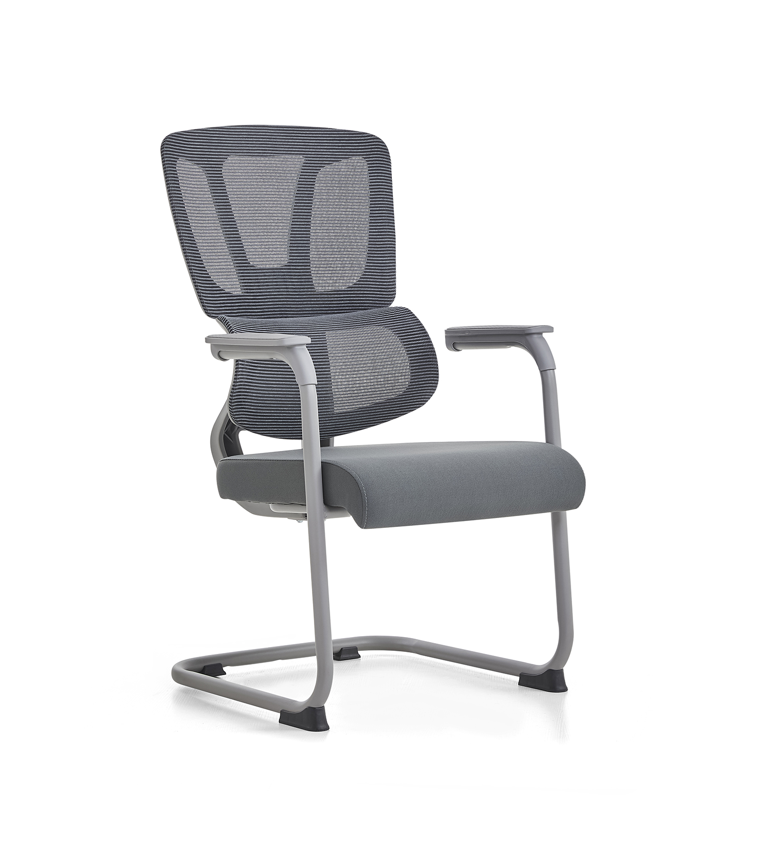 121C Visitor Mesh Office Chair Grey