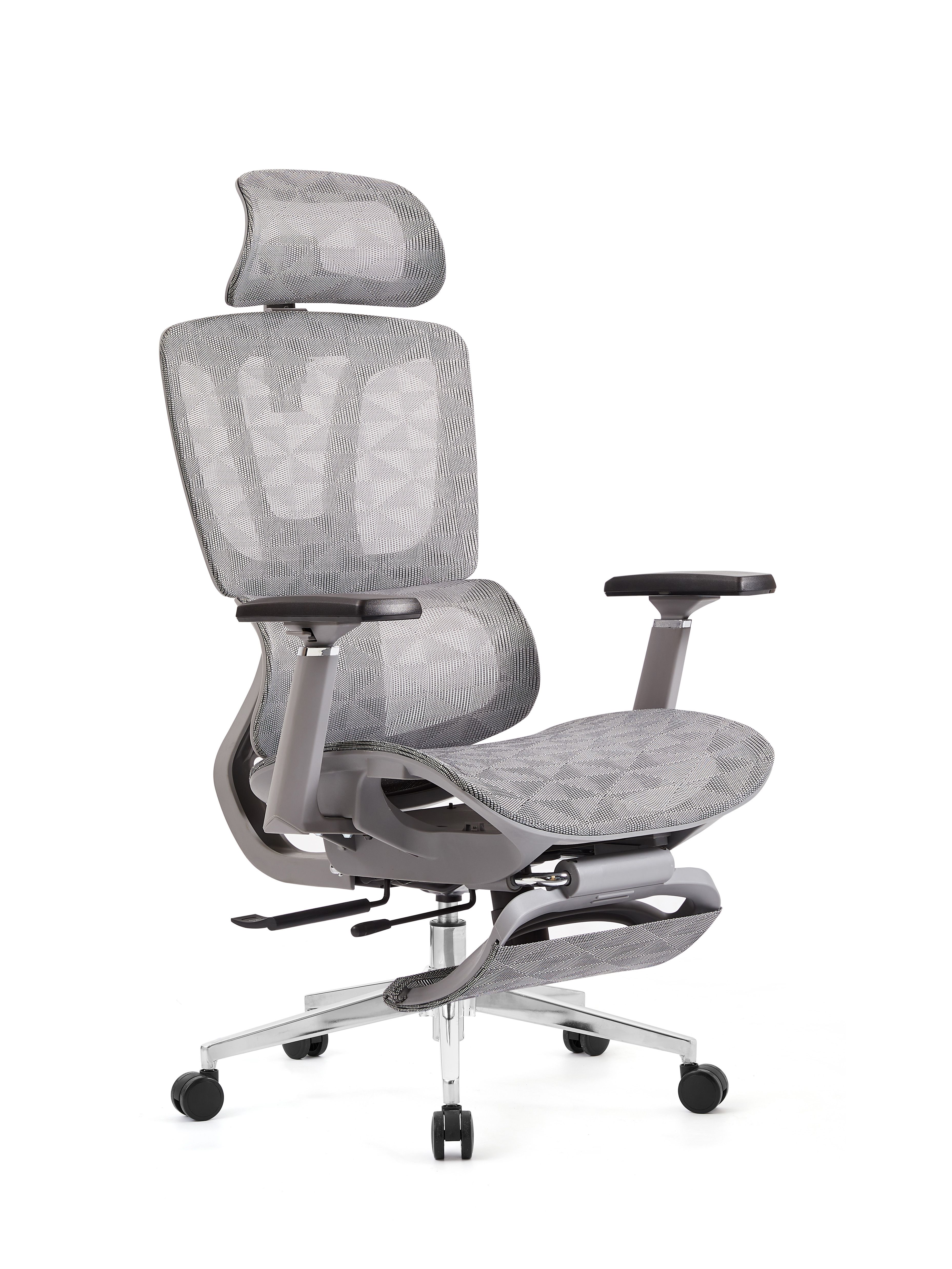 121S High Back Mesh Office Chair Grey