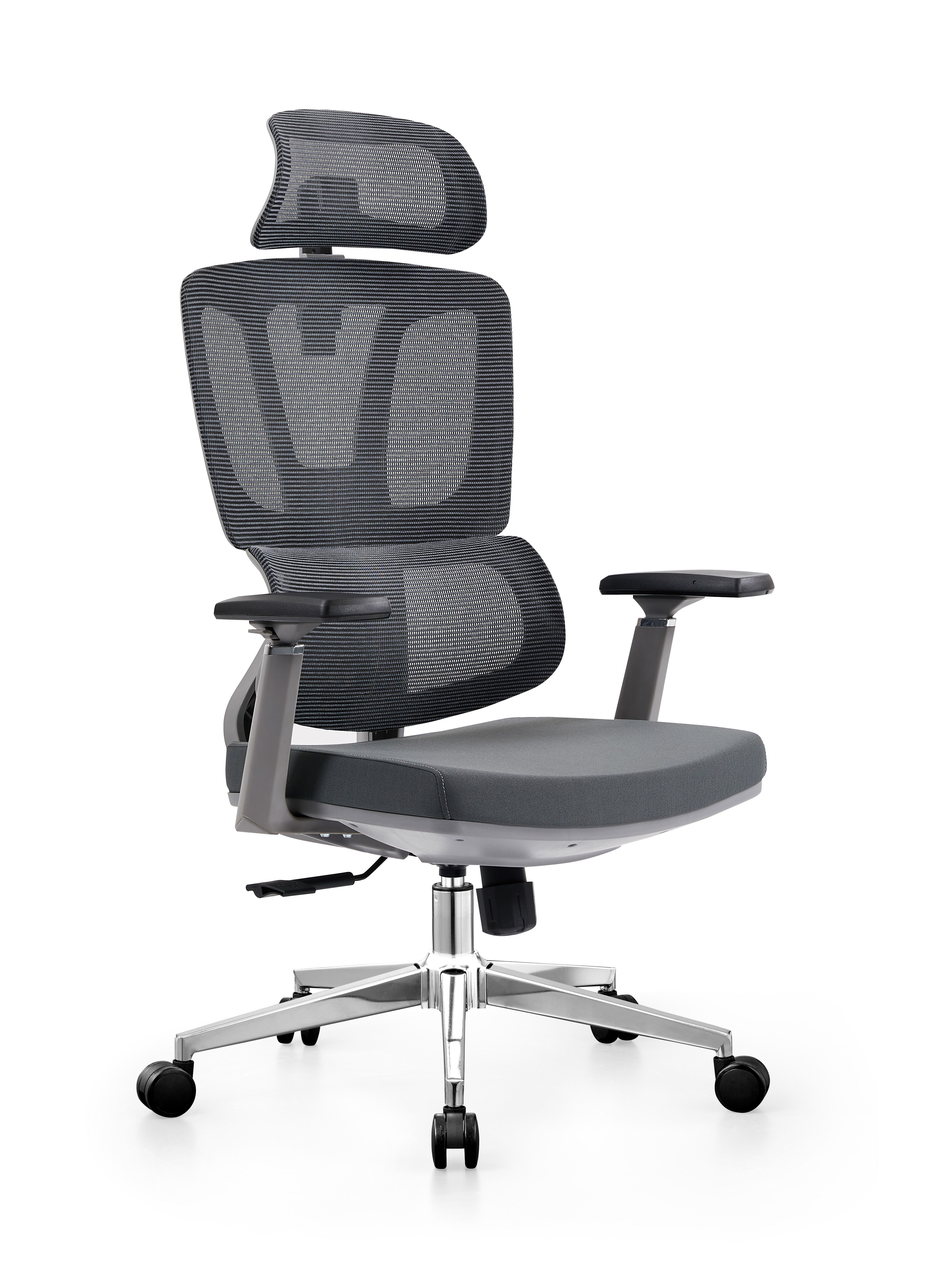 121A High Back Mesh Office Chair Grey