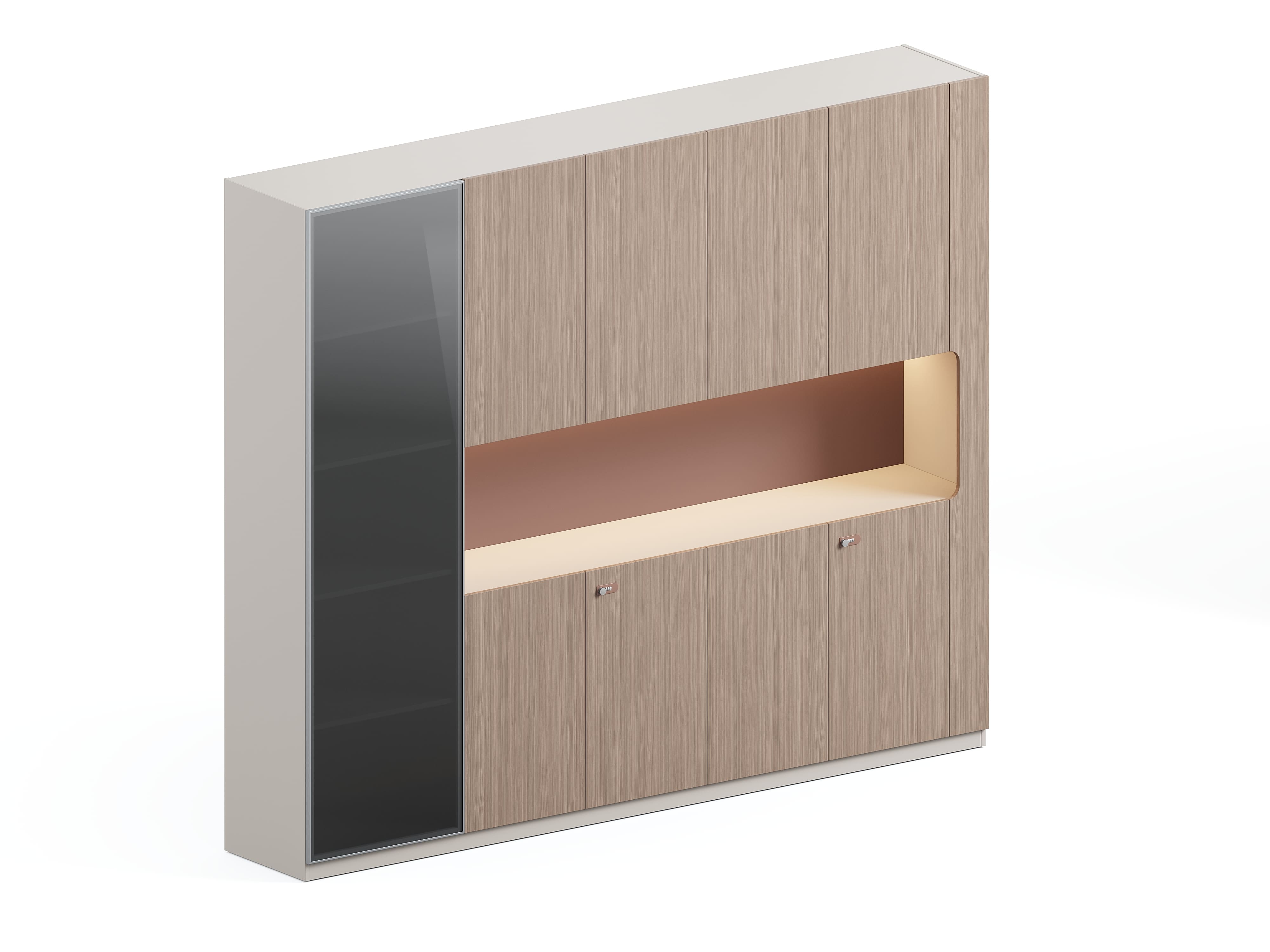 FK-WG2552B Executive Wall Cabinet